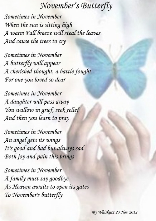 November's Butterfly Poem | ButterflyPages.com
